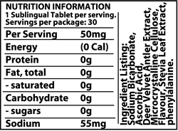 Supplement Facts IGF-1 Extreme 1000  Supplement 